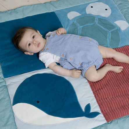 Ocean Collection Baby Reversible Playmat  hi\-res